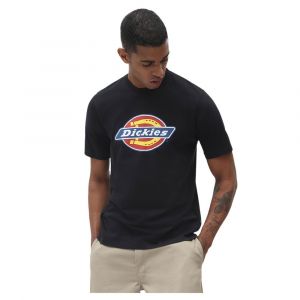 Dickies T-Shirt Logo Ic&ocirc;ne Homme T-Shirt Manches Courtes Noir M, 100% Coton, Regular/Coupe Standard