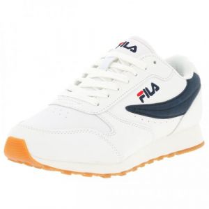 FILA Chaussures basses cuir ou simili Orbit low blanc Blanc taille : 46 réf : 46891