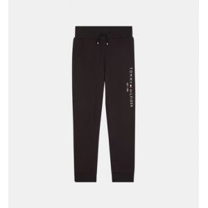 Tommy Hilfiger Essential Sweatpants, Black, 14 Years Mixte Enfant