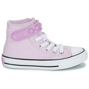 Converse Baskets montantes enfant CHUCK TAYLOR ALL STAR BUBBLE STRAP 1V Rose - Taille 27,28,29,30,31,32,33,34,35