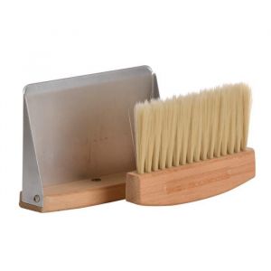 Set ramasse-miettes - L 11,3 x l 15,8 x H 4,1 cm - Bois