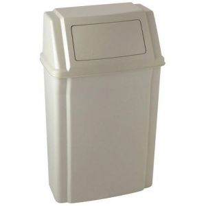 Rubbermaid Poubelle Murale Sans Cendrier - 57l