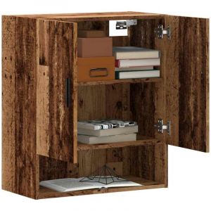 VidaXL Armoire murale vieux bois 60x31x70 cm bois d'ingénierie