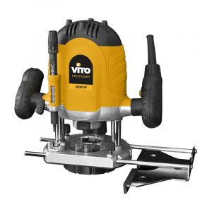 Image de Vito Pro-Power Défonceuse VITOPOWER 1200W 6- 8 mm 28.000 tr/min Bois massifs Contreplaqués Stratifiés