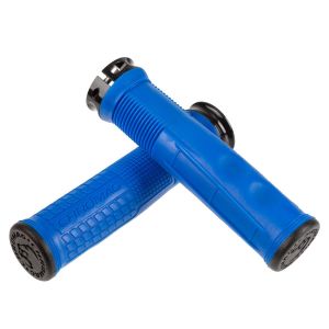 Chromag Format Grips - Bleu - 133mm, Bleu