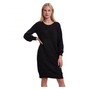 Vero Moda Vmsimone Ls O-Neck Dress GA Noos Robe, Noir, XS Femme