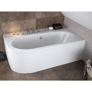 Azura Baignoire HILIO DROITE avec tablier 150-160-170-180 - Dimensions: 150cm