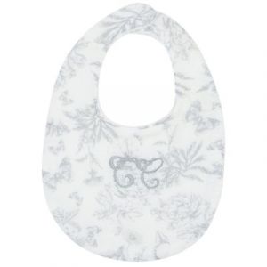 Tartine et chocolat Bavoir - Toile de Jouy Gris Clair