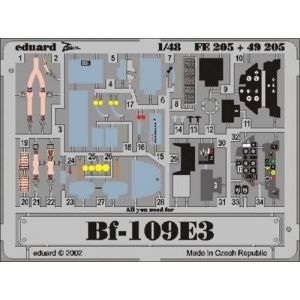 Eduard MAQUETTE BF 109 E3 COLOR TAMIYA 1/48 FE205