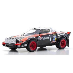 Kyosho Lancia Stratos HF Pirelli W.Rohrl Hunsruck 1978 Nr.1 - 1:18