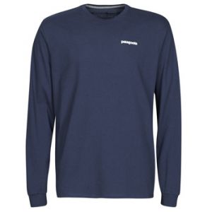 Patagonia T-shirt M's L/S P-6 Logo Responsibili-Tee - Couleur XXL,S,M,L,XL - Taille Bleu