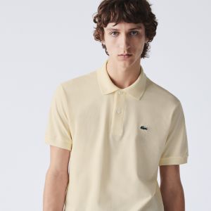 Lacoste Polo classique L.12.12 uni Taille S Blanc