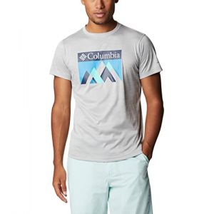 Columbia Zero Rules Short Sleeve Graphic Shirt - T-shirt homme Grey Heather Peak Fun Graphic S