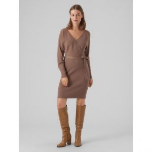 Vero Moda Robe col V manches longues femme Hollyrem