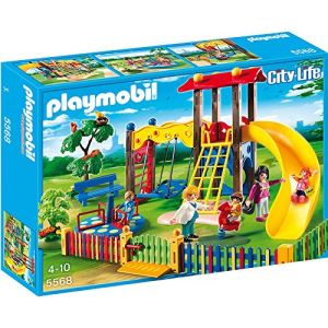 Playmobil 5568 City Life - Square pour enfants avec jeux