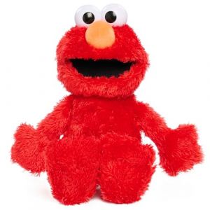 Just Play Peluche Elmo de Sesame Street de 34,3 cm de Haut, Peluche sonore et animée, Peluches Rouges, Jouets pour Enfants de 18 Mois et Plus