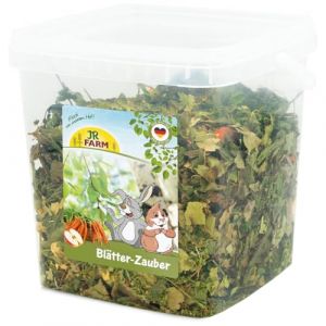 JR Farm Feuilles Magiques Magiques 410 g dans Un Seau (Herbes pour Lapins Nains et rongeurs, complément Alimentaire)