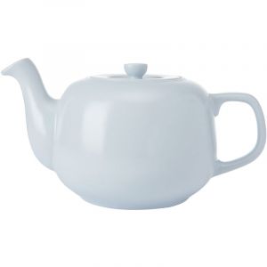La Cafeti&egrave;re Th&eacute;i&egrave;re classique traditionnelle &agrave; poign&eacute;e confortable et bec verseur anti-goutte, sert 4 tasses, compatible sachets de th&eacute;, facile &agrave; nettoyer, passe au lave-vaisselle, 1,2 l, bleu ciel
