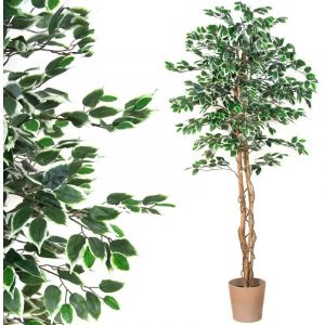 Image de Plantasia Grand ficus vert artificiel 190 cm