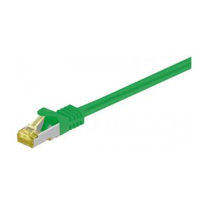 Goobay RJ-45 Cat7 1.5m - 1.5 m - Cat7 - S/FTP S-STP Grün - Cable - Network (91595)