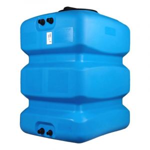 Cuve 500l Aérienne De Récupération D'eau - Réservoir Compact Bleu - Elbi Cpn500