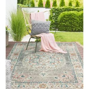 Tapis Moderne Extra Doux - Salsa Outdoor - Gris - 80x150 cm - Rectangle - Ext&eacute;rieur- THE CARPET