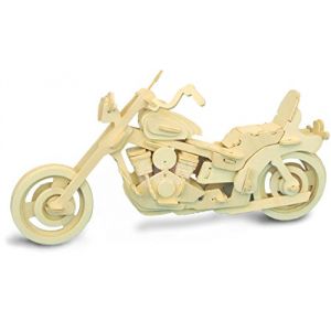 Quay P019 - Maquette moto Américaine en bois