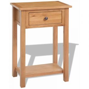 Table de nuit c vet commode armoire meuble chambre console 50 x 32 x 75 cm bois de c ne m if 1402150