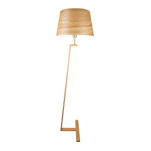 Aluminor Lampadaire design, Lampadaire bois memphis ls Bois en Wood