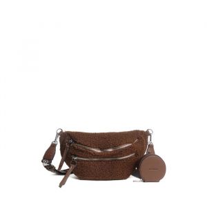 Sacoche banane double poche moumoute femme Mac Alyster