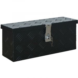 Helloshop26 - Boîte caisse de remorque en aluminium 48,5 cm noir - Noir