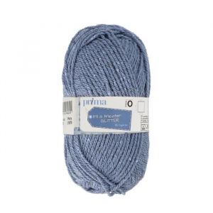 Prima Pelote Fil Bleu Paillette - 130m