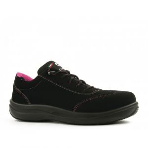 Chaussures De Sécurité Basses Femme Lolita S3 Sra - Noir Et Rose - T35 Uniwork
