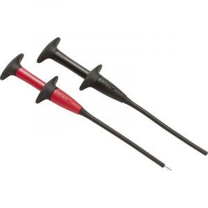 Fluke SET DE POINTES DE TOUCHE DE SÉCURITÉ AC288 ENFICHABLE 4 MM CAT III 1000 V, CAT IV 600 V NOIR, ROUGE 4617784