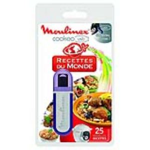 Image de Moulinex XA600100 - Clef USB avec 25 recettes du monde pour multicuiseur