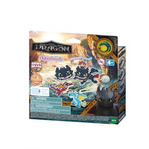 Aquabeads 35124 How to Train Your Dragon Craft Kit - Arts & Crafts Bead Activity Toy