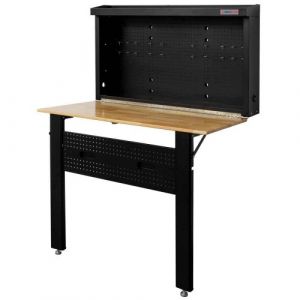 Holzmann Etabli mural pliable avec panneau pour cles wb120fold