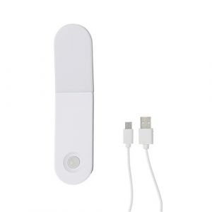 Lampe LED 2 en 1 murale ou baladeuse détecteur de mouvements et de luminosité autonomie 3 heures rechargeable par USB - - ALTOBUY