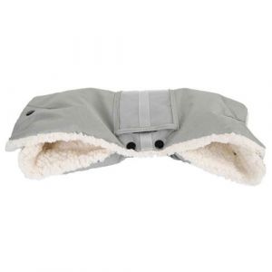 Prot&egrave;ge-Mains pour Poussette "B&eacute;b&eacute;" 47cm Gris