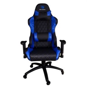 Coolbox Chaise de jeu DEEPCOMMAND2 Bleu Noir