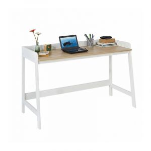 Sobuy FWT41-WN Bureau Informatique pour Ordinateur Conception Simple