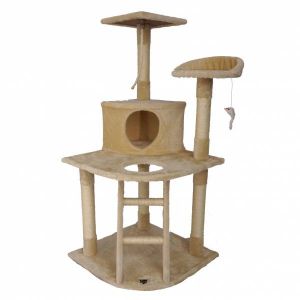 SPOCADO "Rovers" Arbre à chat pour chat 120 x 55 x 55 cm beige
