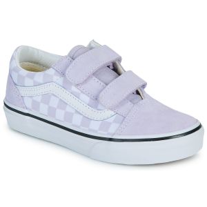 Vans Baskets basses enfant Old Skool V Violet - Taille 27,28,29,30,31,32,33,34