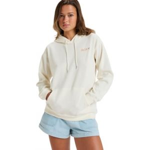Roxy Femme Saturdaze Hoodie Pull-Over, Egret, XS EU