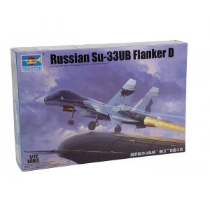 Trumpeter Maquette d'avion - Sukhoi SU-33UB Flanker D-1/72