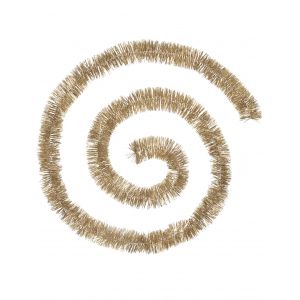 Feeric Christmas Guirlande de No&euml;l Or Holographique Longueur 200 cm La maison des couleurs Dor&eacute;/Argent&eacute;