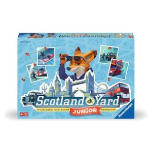 Ravensburger Scotland Yard Junior - Jeu de stratégie Famille - 2 à 4 Joueurs dès 6 Ans - 30 à 45 Minutes - 27344 - Multilingue - Version française