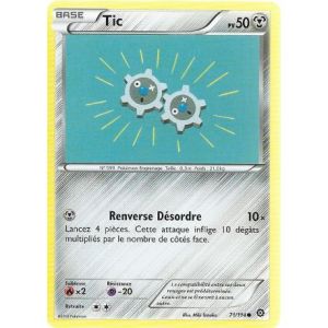 Asmodée Tic - Carte Pokemon XY11 Offensive vapeur Commune
