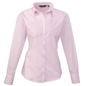 Premier Chemise en popeline à manches longues pour femme de la marque - 48