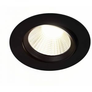 Nordlux Lot 3 spots encastrable LED intégrée Dorado dimmable Ø8 5cm 380lm IP20 blanc chaud noir